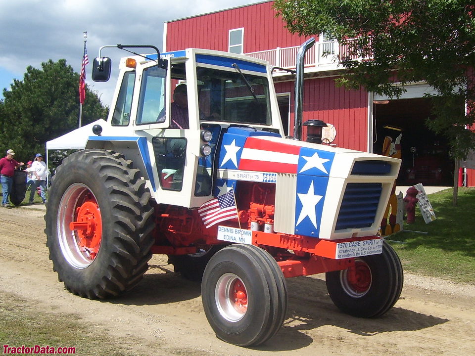 J.I. Case 1570 Spirit of '76 Bicentennial Tractor