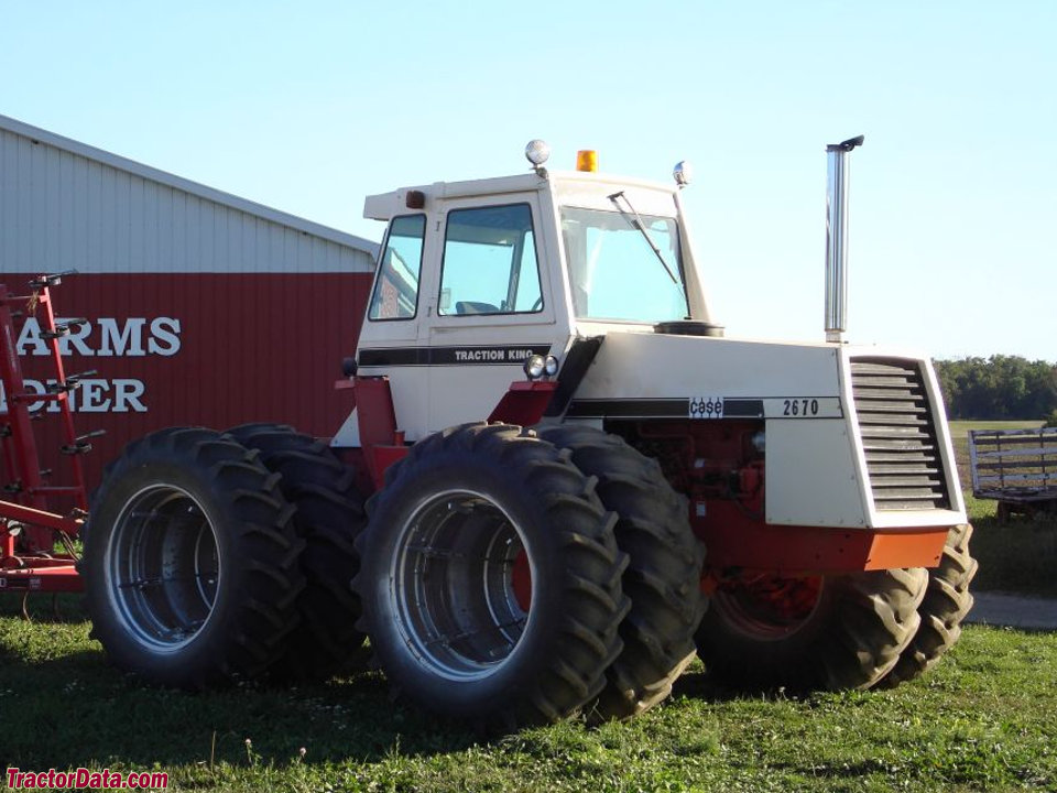 thumbnail image 2 of Oracal Hood & Fender Decal Stripe Set – Case Tractor 2470, 2670, 2870, Made In USA 2 of 3