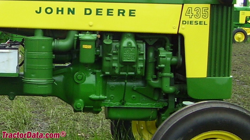 John Deere 435 engine image