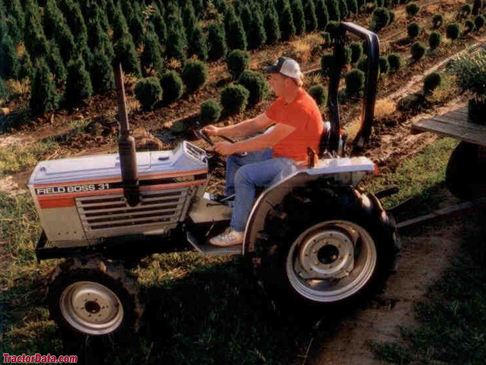 White Field Boss 31 tractor. Marketing photo.