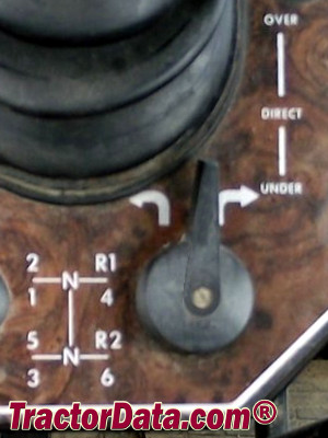 White 2-105 transmission controls