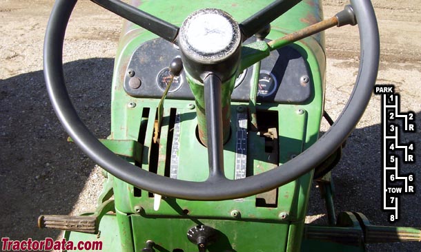 Tractordata John Deere 2010 Tractor Transmission Information John Deere 2010 Syncro Range Transmission Photo