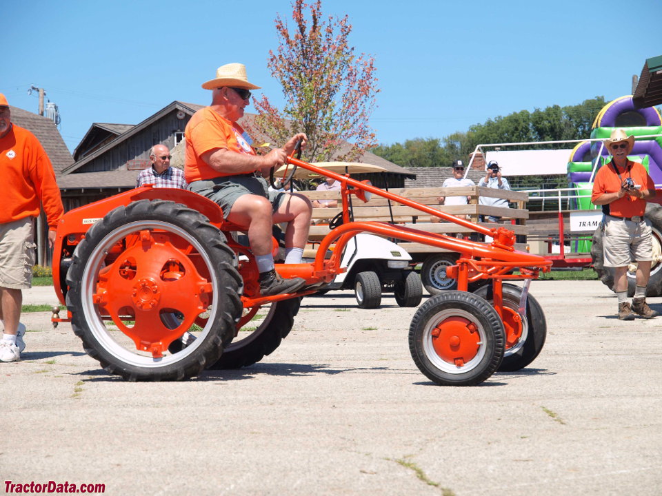 Allis-Chalmers model G tractor.