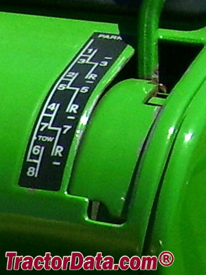 John Deere 3010 transmission controls