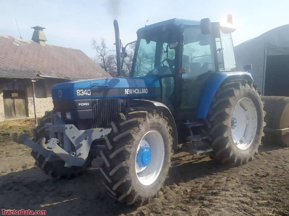 Ford-New Holland 8340, left side.