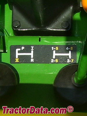 John Deere 1020 transmission controls