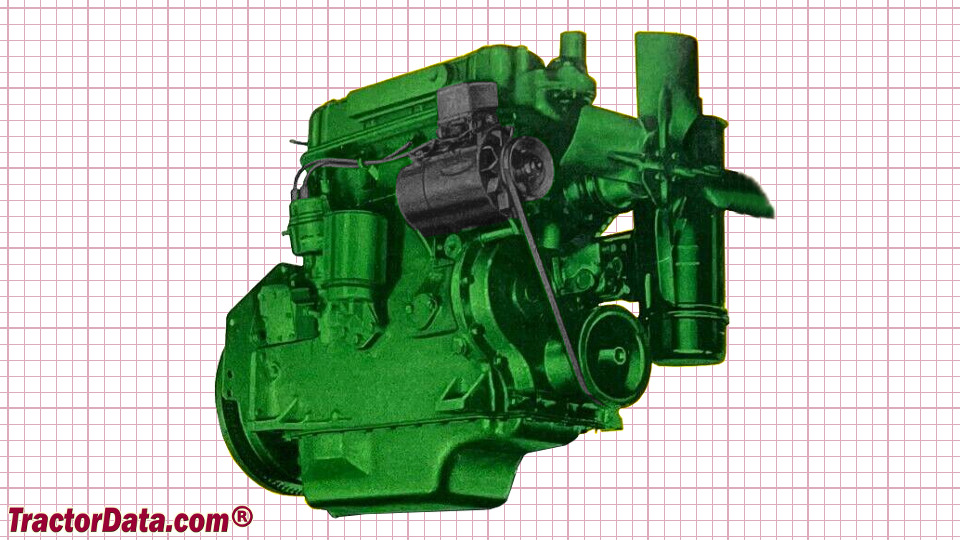 Oliver Super 55 engine image