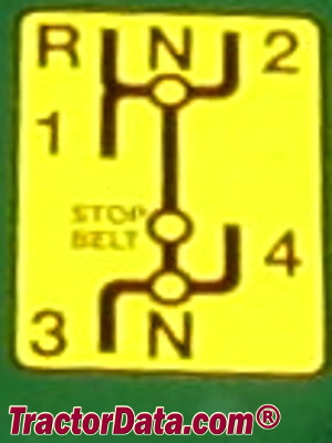 Oliver 60 transmission controls