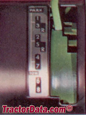 John Deere 2510 transmission controls