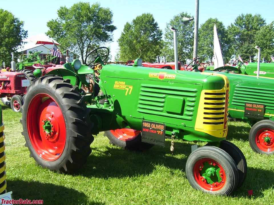 File:Oliver Super 77 diesel tractor MD2.jpg - Wikipedia