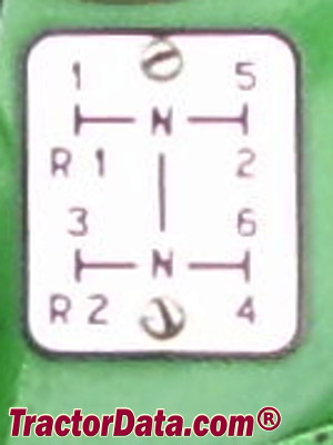 Oliver 550 transmission controls