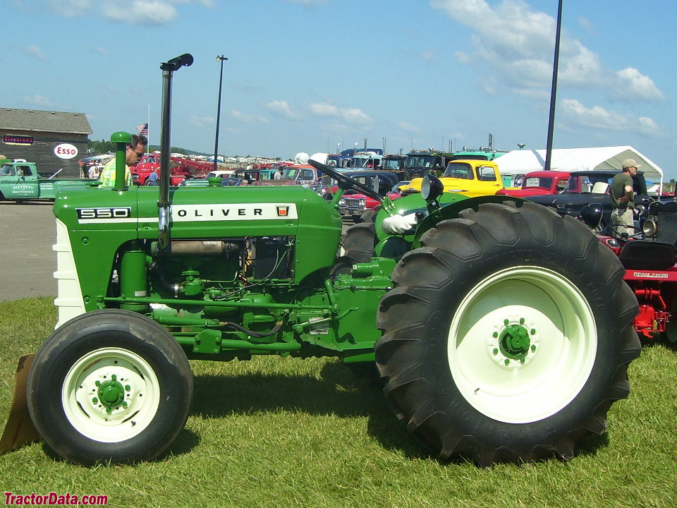 Oliver 550, left side.