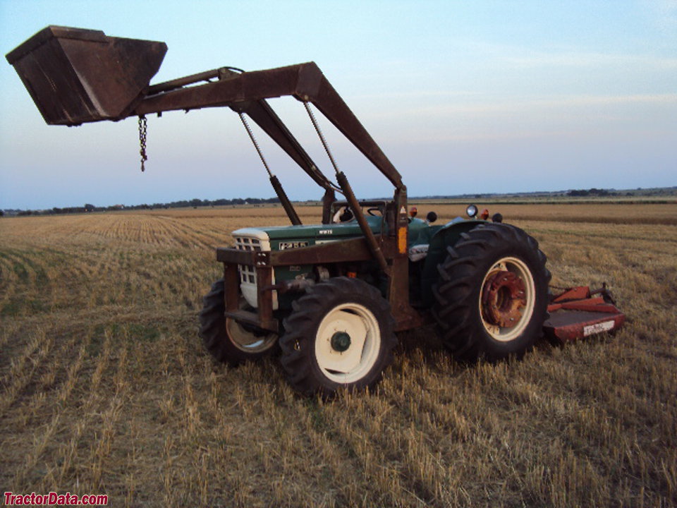 4WD Oliver 1255 with front-end loader