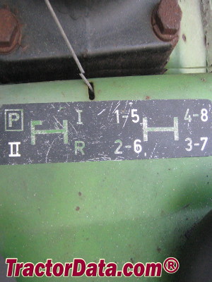 John Deere 820 transmission controls