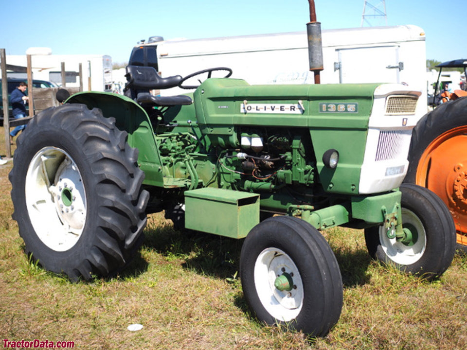 Two-wheel drive Oliver 1365, right side.