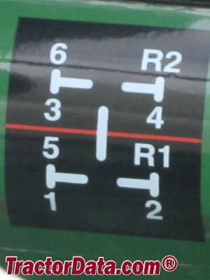 Oliver 1655 transmission controls