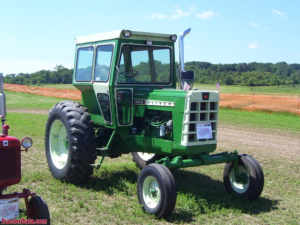 Oliver 1850 with cab.