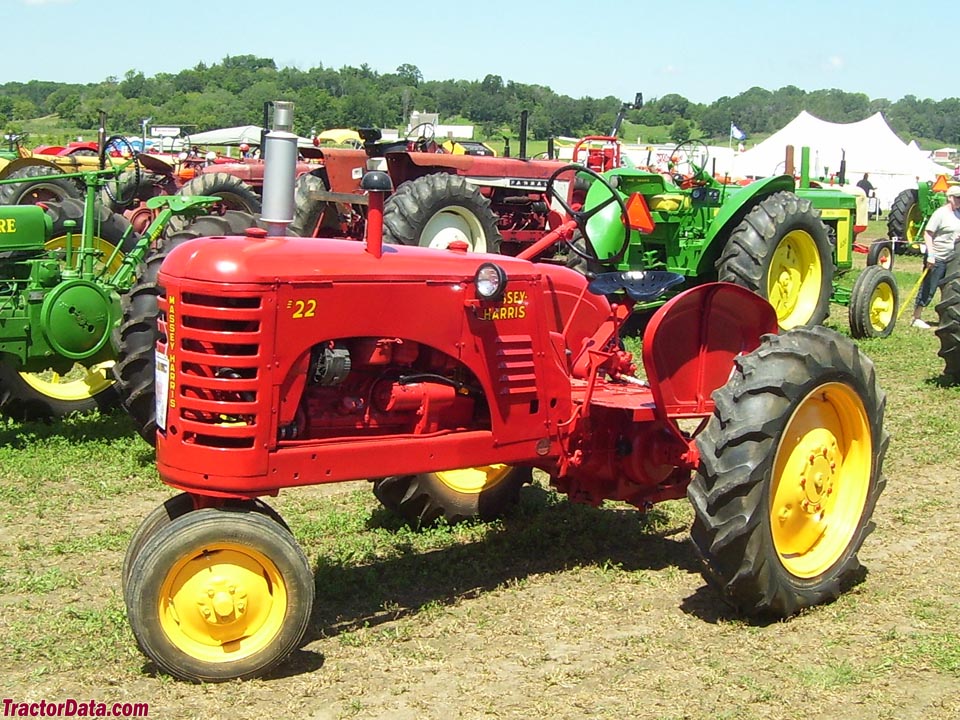 Massey-Harris 22 with tricycle front.