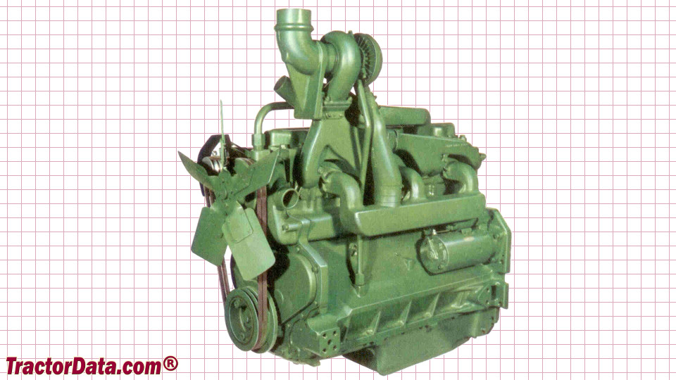 John Deere 4520 engine image