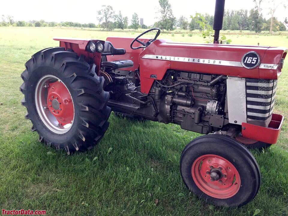 Wide front Massey Ferguson 165 diesel.