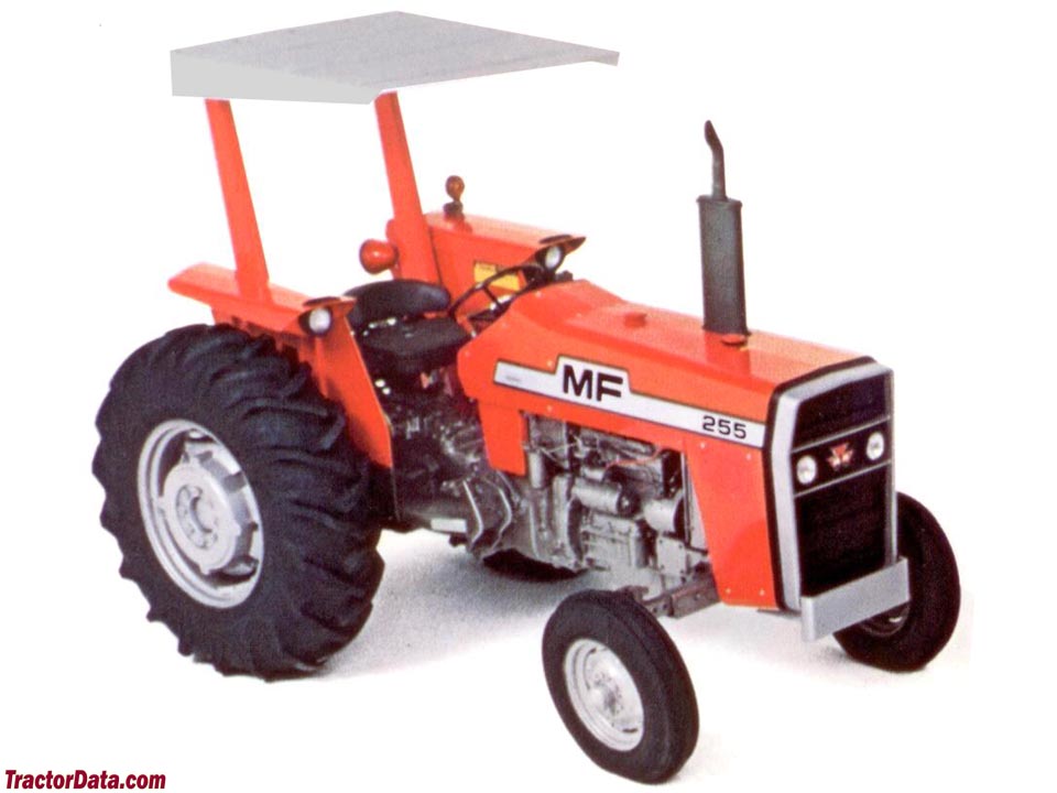 Massey Ferguson 255 marketing photo.