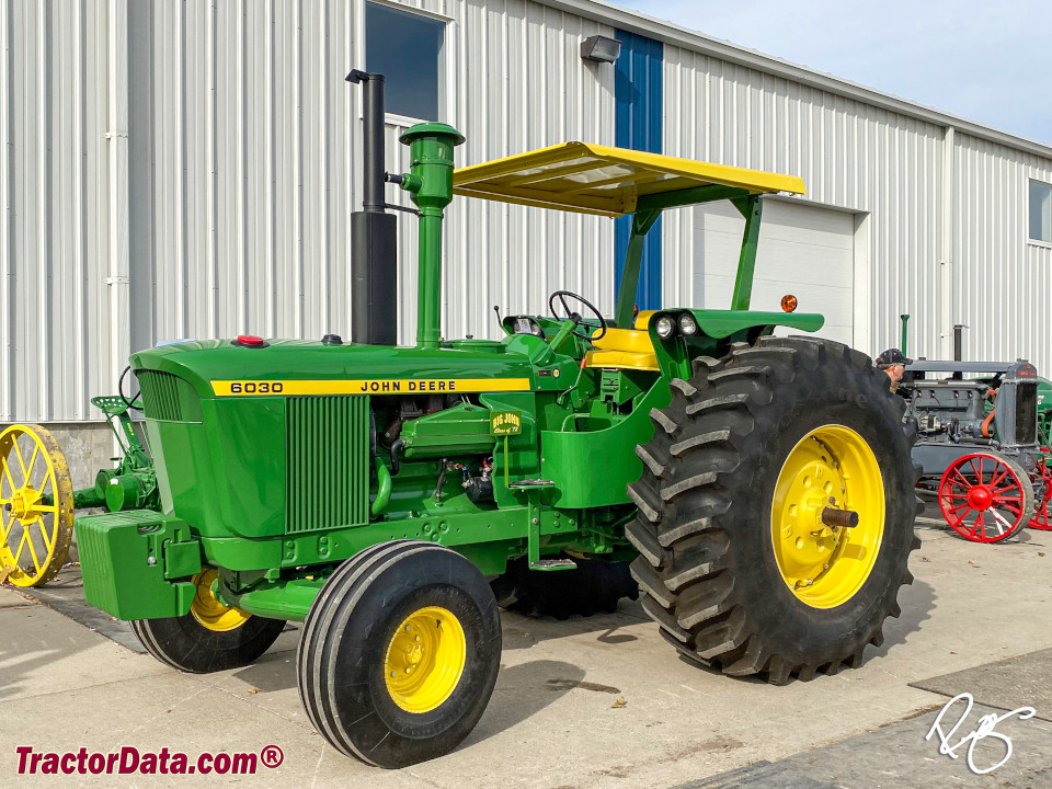 John Deere 6030, front-left view.