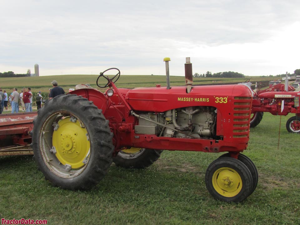 Massey-Harris 333 with tricycle front end.