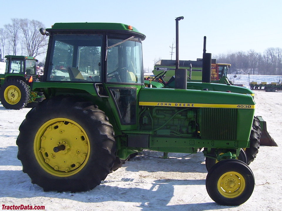 John Deere 4030 with Sound-Gard cab.