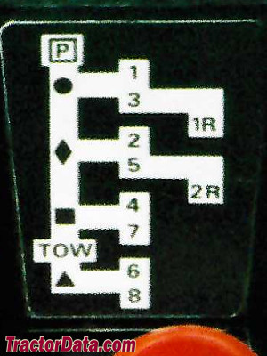 John Deere 4230 transmission controls