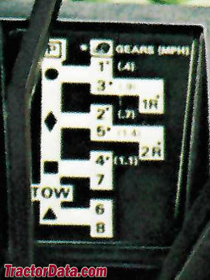 John Deere 4230 transmission controls