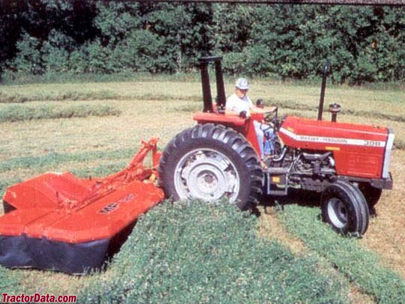 Massey Ferguson 398 with ROPS.