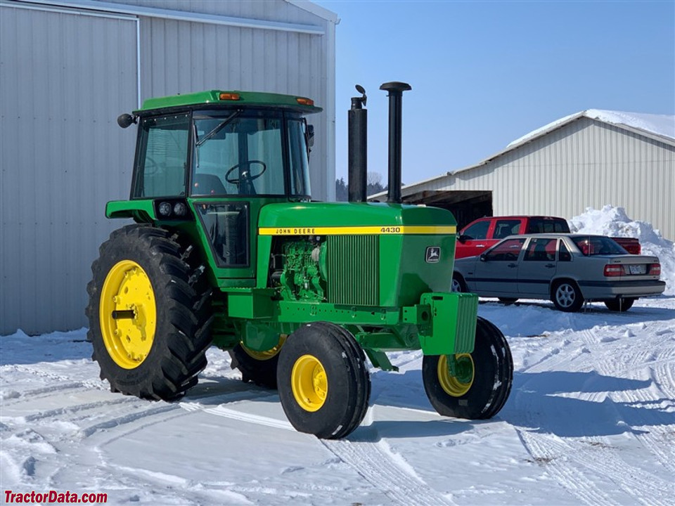 Two-wheel drive John Deere 4430.