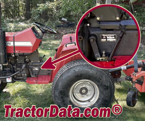 Massey Ferguson 1040 serial number location