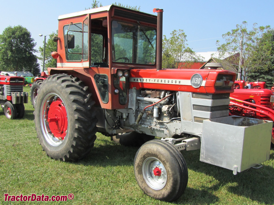 Massey Ferguson 1130 row-crop tractor with cab.