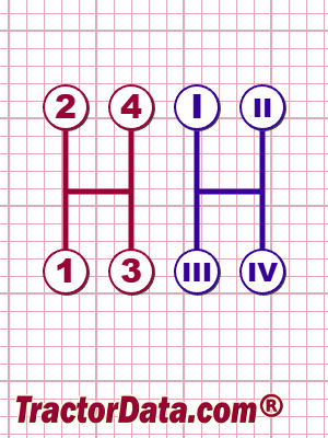 Massey Ferguson 1240 transmission controls