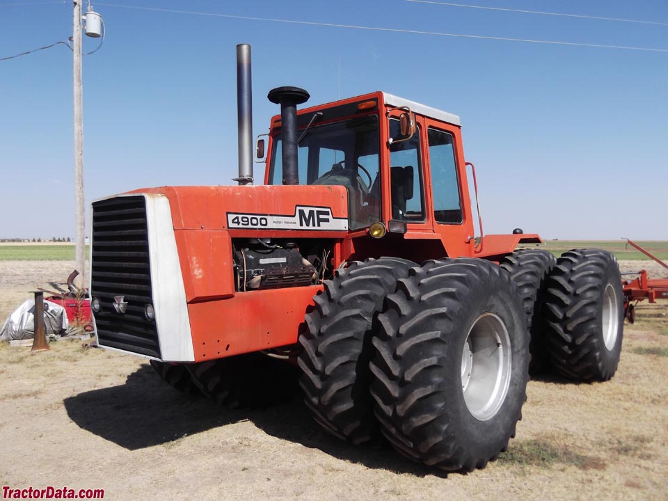 1980 Massey Ferguson model 4900 tractor.