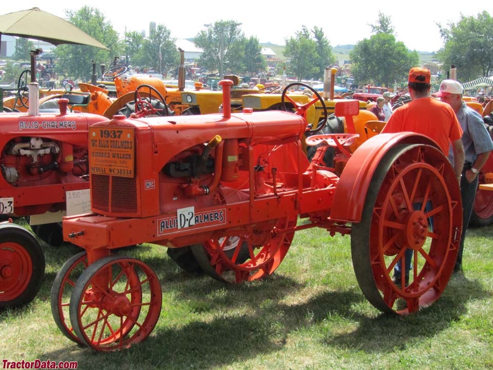 Unstyled Allis-Chalmers WC on steel.