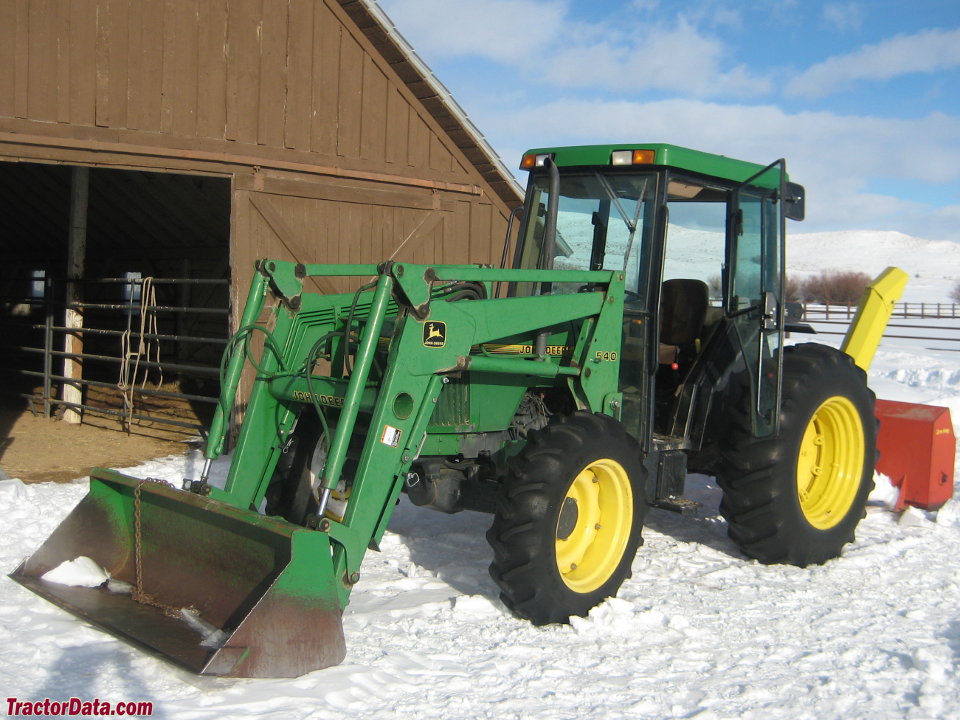 John Deere 5500 with cab and 540 loader