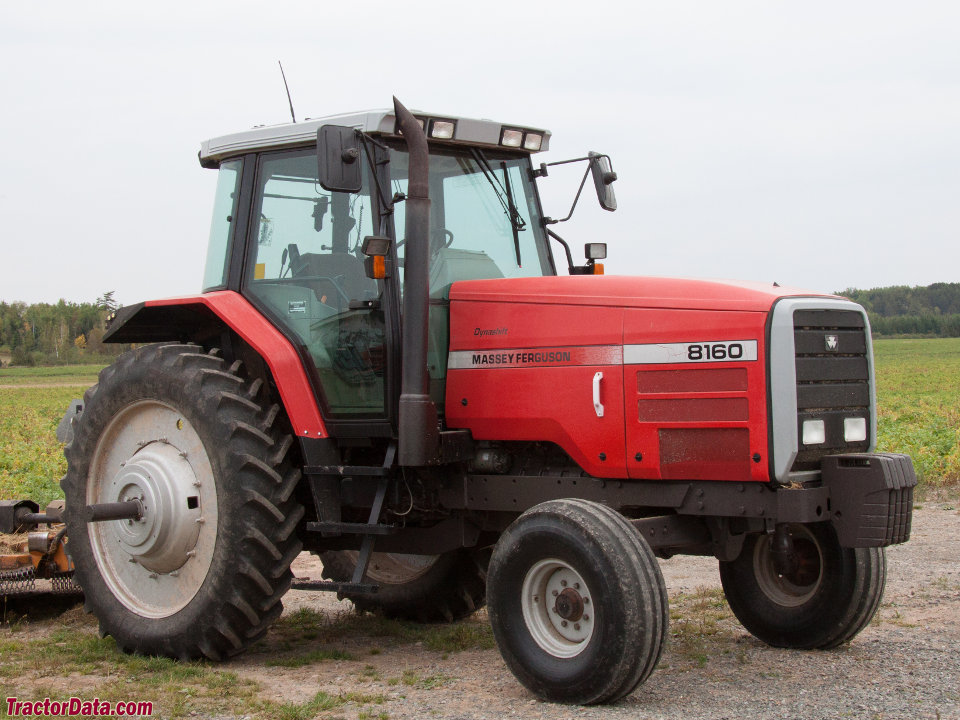 Two-wheel drive Massey Ferguson 8160.