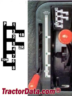 John Deere 4040 transmission controls