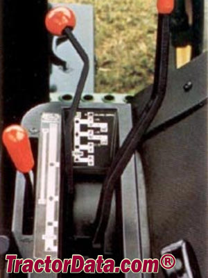 John Deere 4040 transmission controls