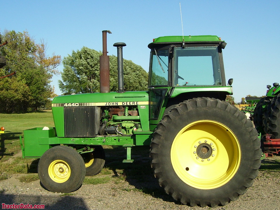 Two-wheel drive John Deere 4440.