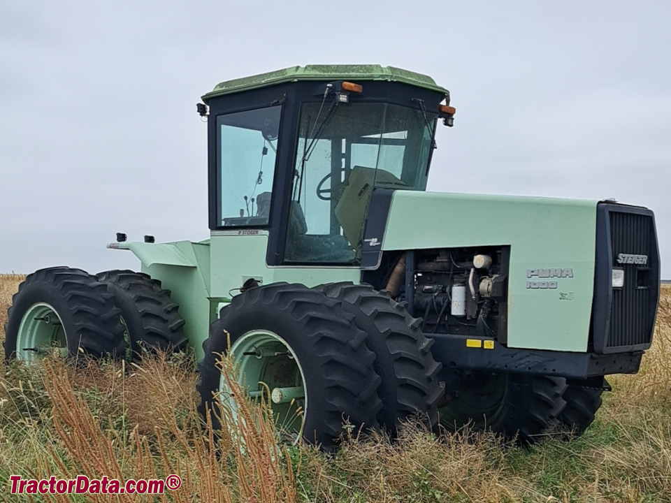 Steiger Puma 1000 four-wheel drive tractor.