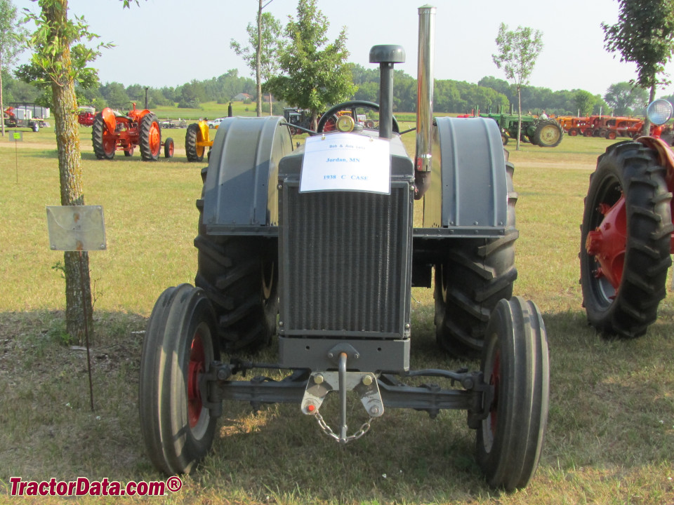 J.I. Case model C tractor.