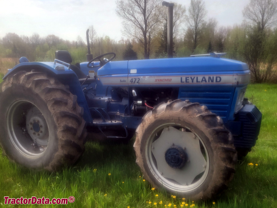 1979 Leyland 472 utility tractor.