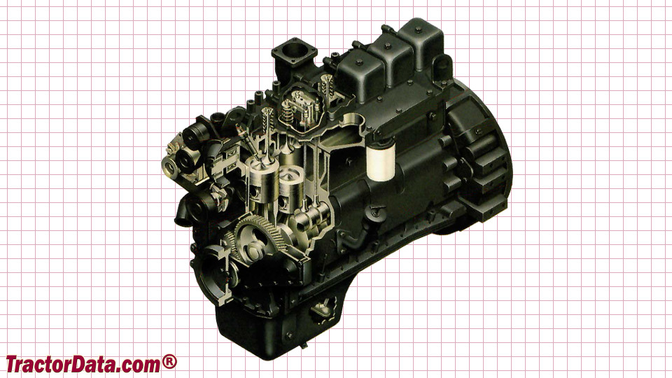 CaseIH MX120 engine image