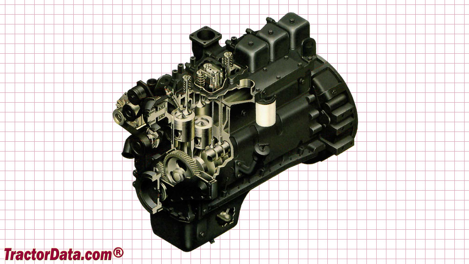 CaseIH MX150 engine image