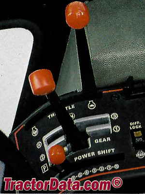 CaseIH 2394 transmission controls