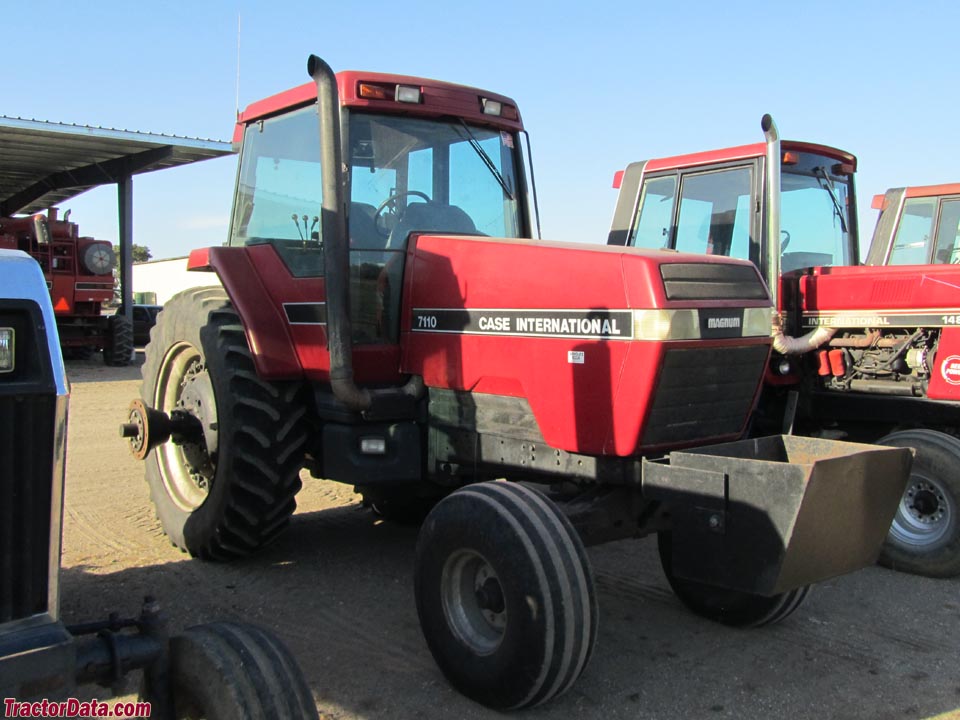 Two-wheel drive Case IH Magnum 7110, right side.