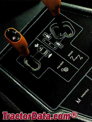 CaseIH 9280 transmission controls